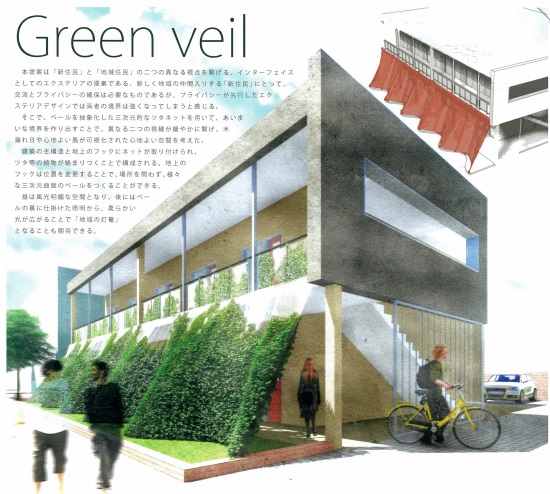 最優秀賞作品「Ｇｒｅｅｎ　ｖｅｉｌ」